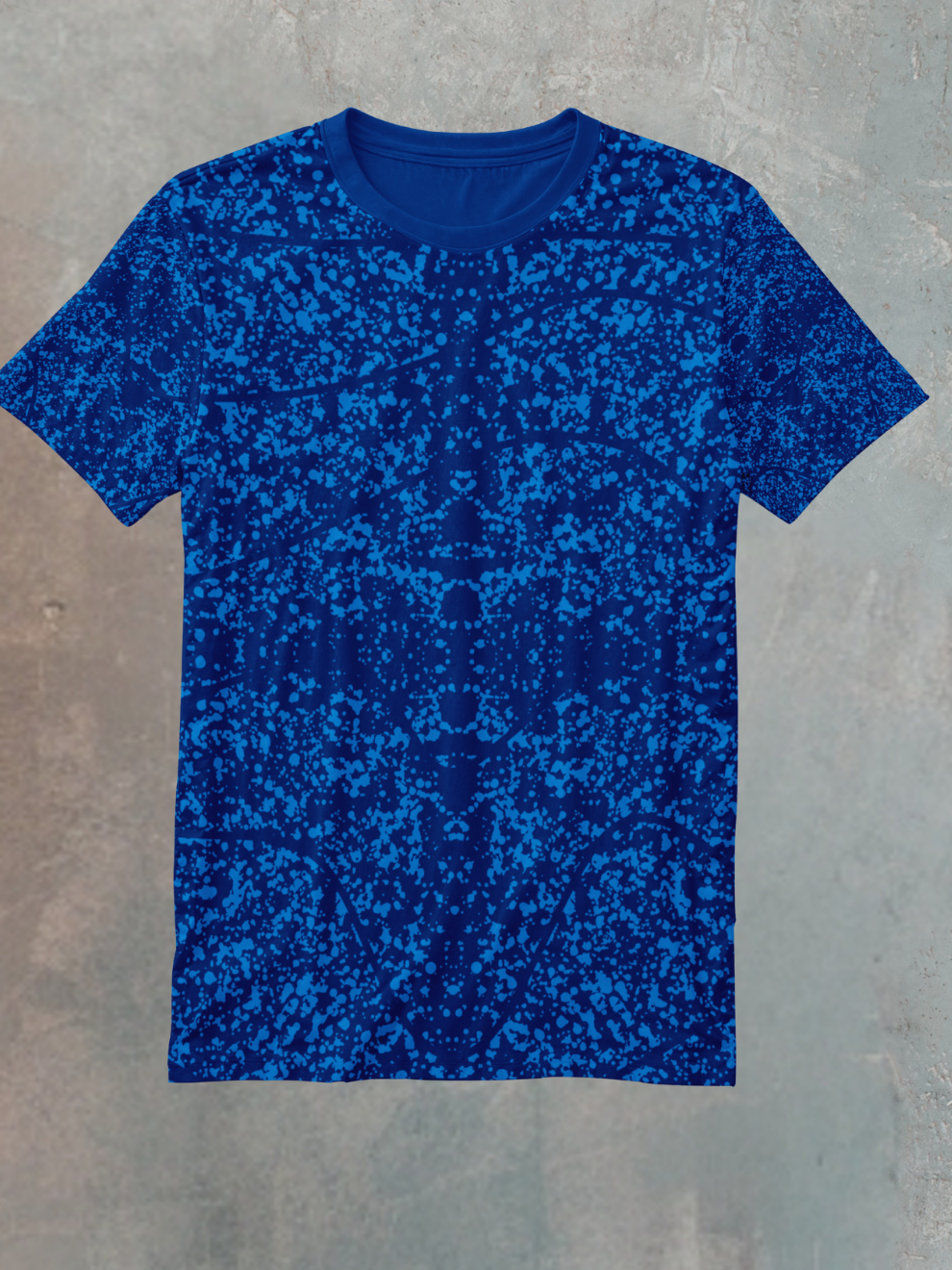 Aero Dot Pattern Slim Fit Printed T-shirt for men