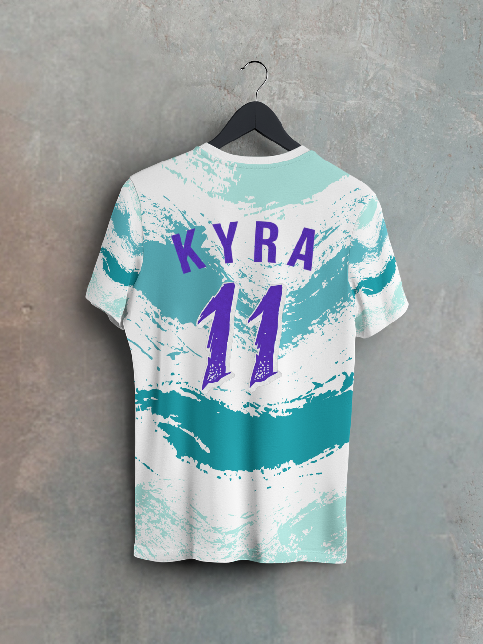 Customized BasketBall Jersey with number on Back