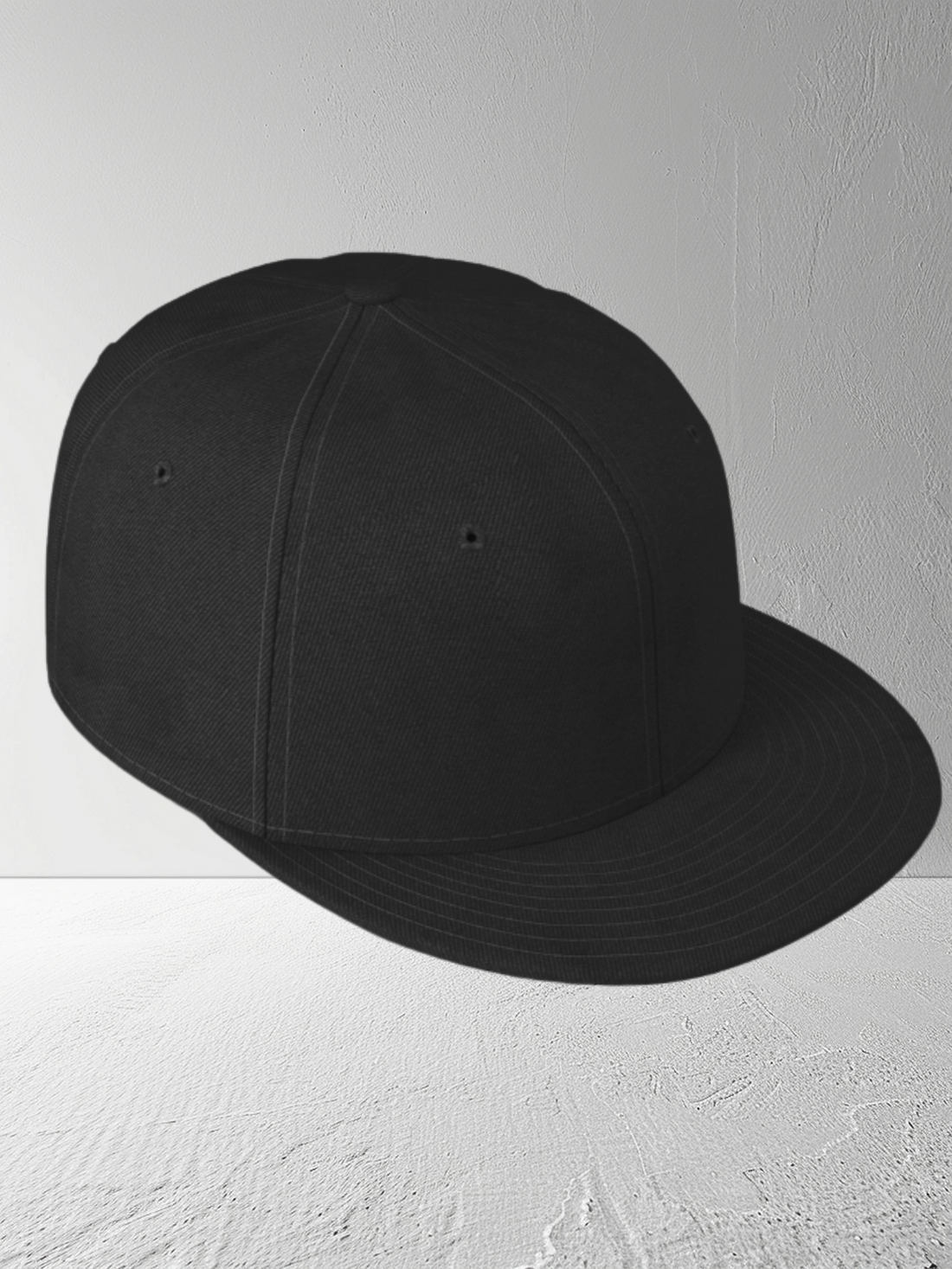 Classic Black Unisex SnapBack Cap