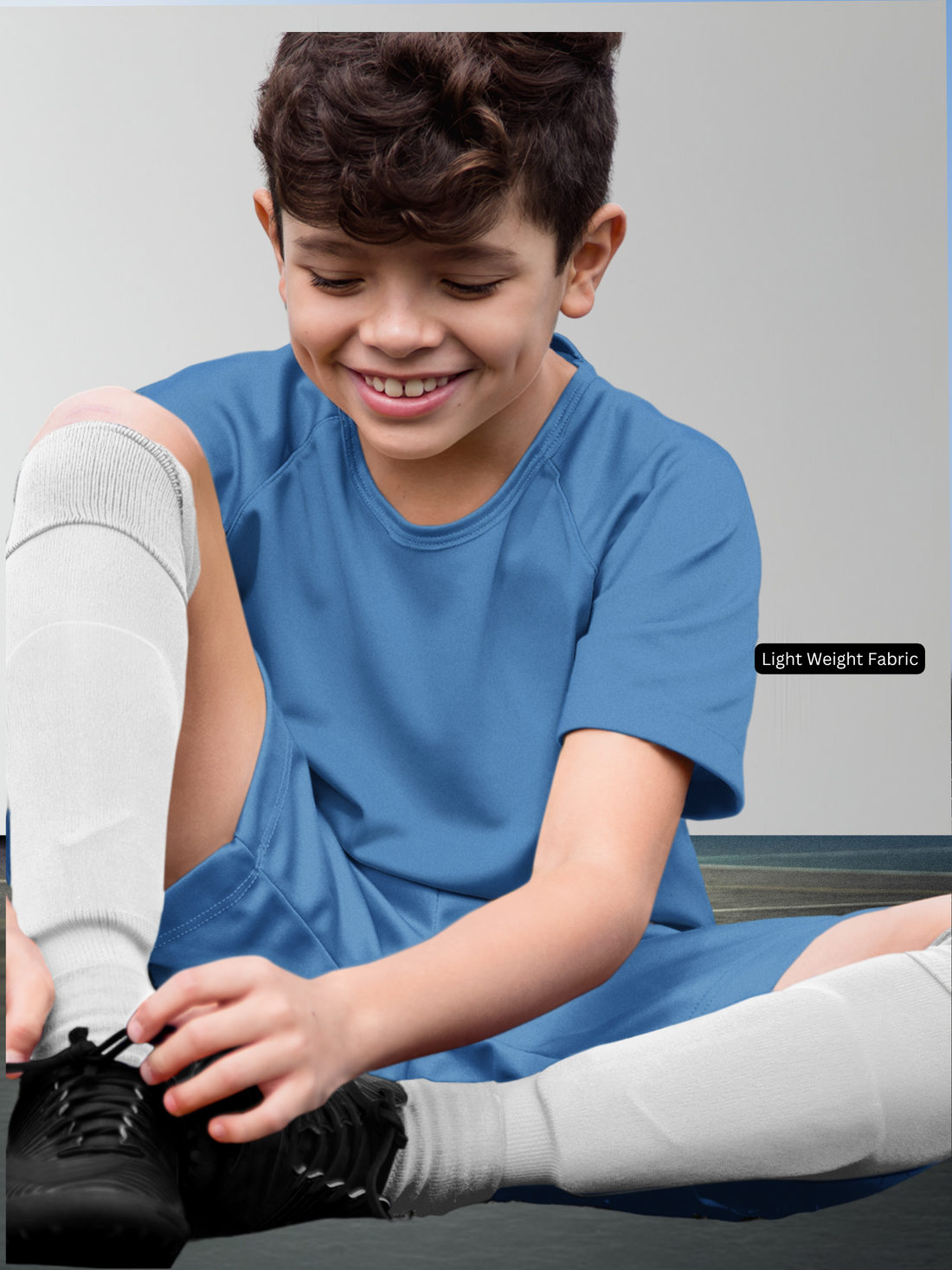 Denim Blue Sports T shirt for Boy
