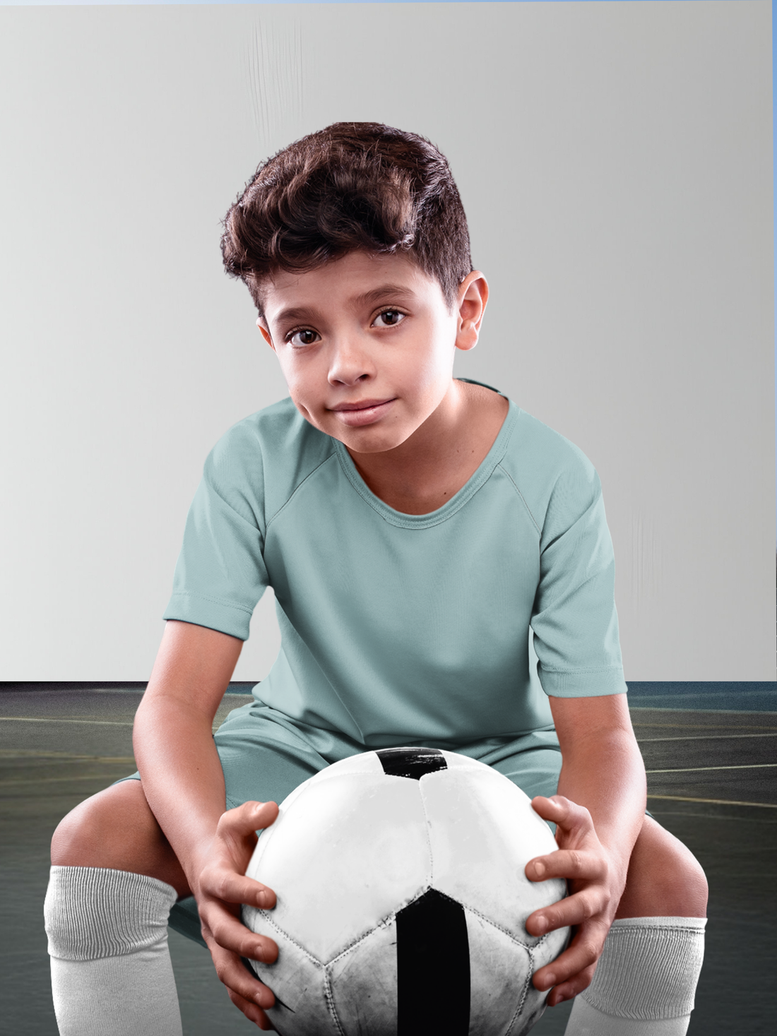 Light Green Sports T shirt for Boy