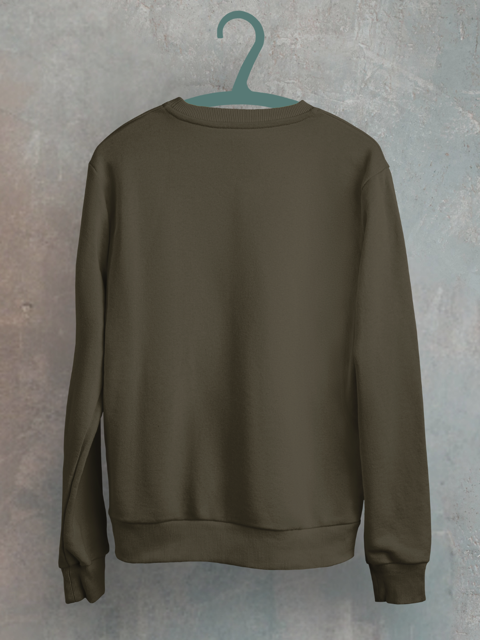 Olive Green Sweatshirt for men