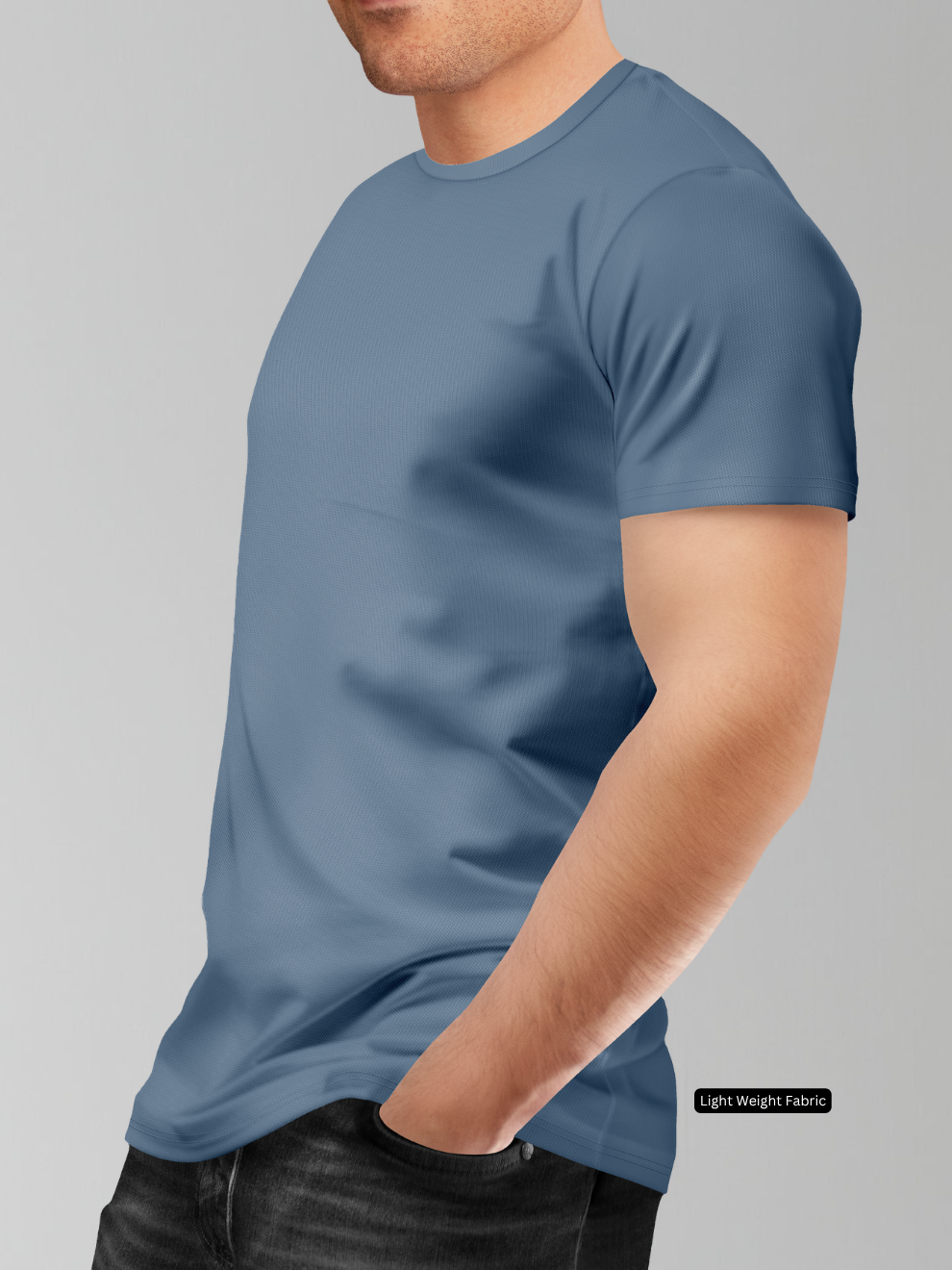 Storm Blue Sports T-shirt men